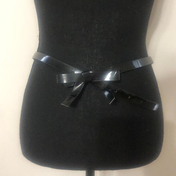 Black Bow Belt, 42 inches (Large) - Picture 1 of 2